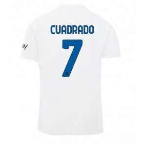 Maillot de foot Inter Milan Juan Cuadrado #7 Extérieur 2023-24 Manches Courte